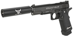 Angel Custom Mock Suppressor for Airsoft GBB Pistols (Version: Death From Above / 14mm Negative)