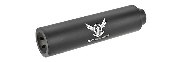 Angel Custom Mock Suppressor for Airsoft GBB Pistols (Version: Death From Above / 14mm Negative)