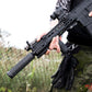 Angel Custom HIVE Airsoft Suppressor Barrel Extension (Model: 130mm / 14mm Neg. / Desert Earth)