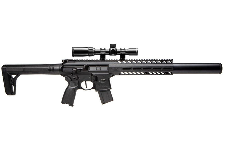 SIG SAUER MCX GEN 2 CO2 POWERED .177 CAL, PCP SCOPED AIR RIFLE