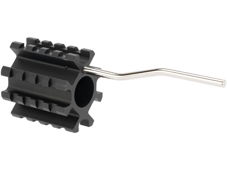 A&K Metal CQB Style Tactical Mock Gas Block with Mock Gas Tube
