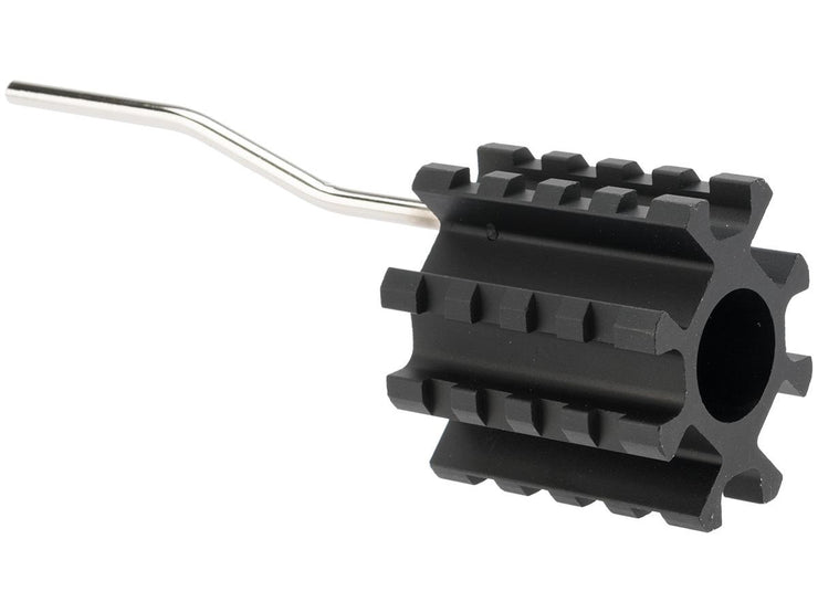 A&K Metal CQB Style Tactical Mock Gas Block with Mock Gas Tube