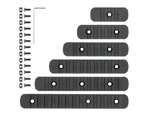 KeyMod&M-LOK Polymer Rail Set (6 pcs)