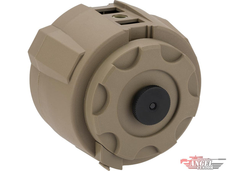 Angel Custom 1500 Round Firestorm Airsoft AEG Drum Flashmag (Body Only)