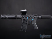 EMG F-1 Firearms Ultimate CQB UDR-15-3G AR15 Airsoft AEG Professional Training Rifle (Color: Black / Blue Kit)