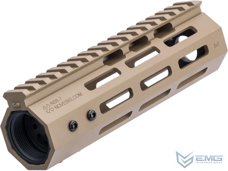 EMG Noveske NSR Gen 4 RIS M-LOK Handguard for M4 Series Airsoft AEGs (Length: 7")