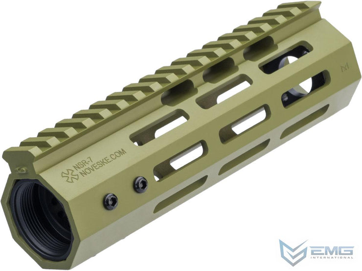 EMG Noveske NSR Gen 4 RIS M-LOK Handguard for M4 Series Airsoft AEGs (Length: 7")