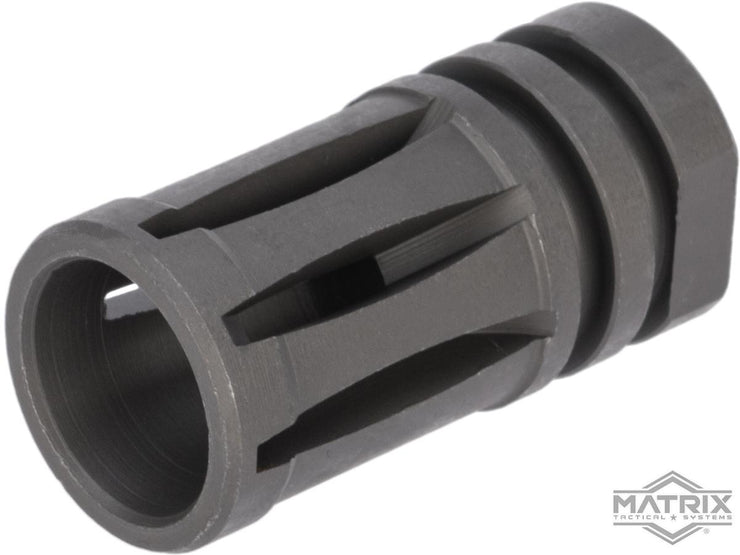 Matrix Bird Cage M4 / M16 Type Metal Flash Hider (Thread: 14mm Negative)