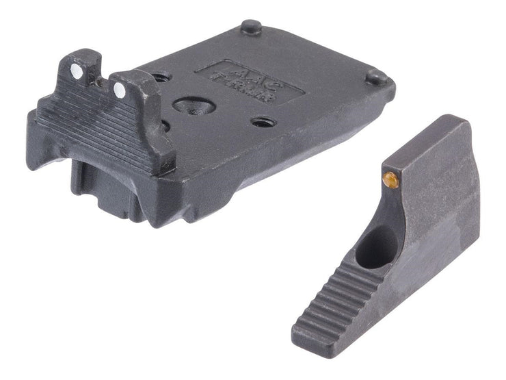 Action Army AAP-01 RMR Mount Adapter & Front Sight for Action Army AAP-01 Airsoft Gas Blowback Pistols