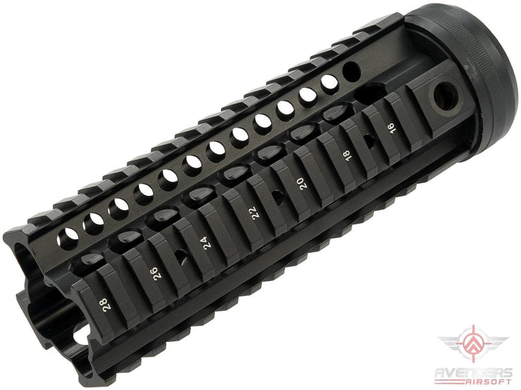 Avengers CNC Aluminum Free Float Rail System for M4 Series Airsoft AEG Rifles
