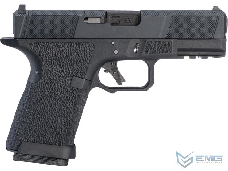 EMG SAI BLU Compact w/ EMG Tier One Utility RMR-Cut Slide GBB Airsoft Pistol