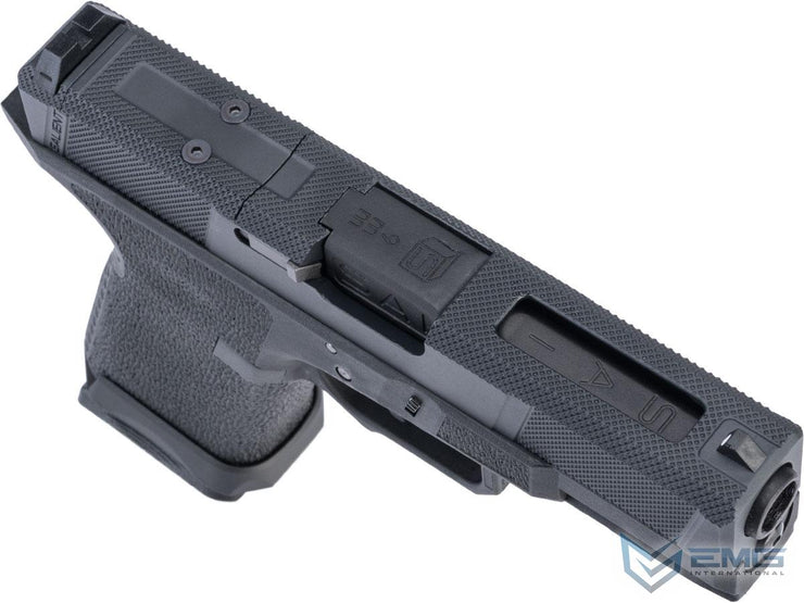 EMG SAI BLU Compact w/ EMG Tier One Utility RMR-Cut Slide GBB Airsoft Pistol