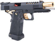 AW Custom Gold Match HX27 Hi-CAPA Gas Blowback Airsoft Pistol (Model: 5.1)