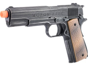 AW Custom Full Metal Custom "Molon Labe" Weathered 1911A1 Airsoft Gas Blowback Pistol (Color: Desert Grip)