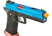 AW Custom Hi-Capa Competition Grade Gas Blowback Airsoft Pistol (Color: Patriot / Gun Only)