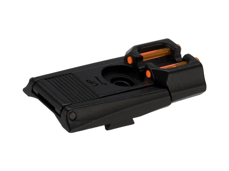 AW Custom HX Adjustable Rear Sight with Fiber Optic Inserts