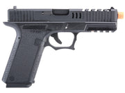 AW Custom VX8 Series Select Fire Gas Blowback Airsoft Pistol (Model: X80 / Black)