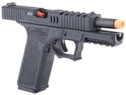 AW Custom VX8 Series Select Fire Gas Blowback Airsoft Pistol (Model: X80 / Black)