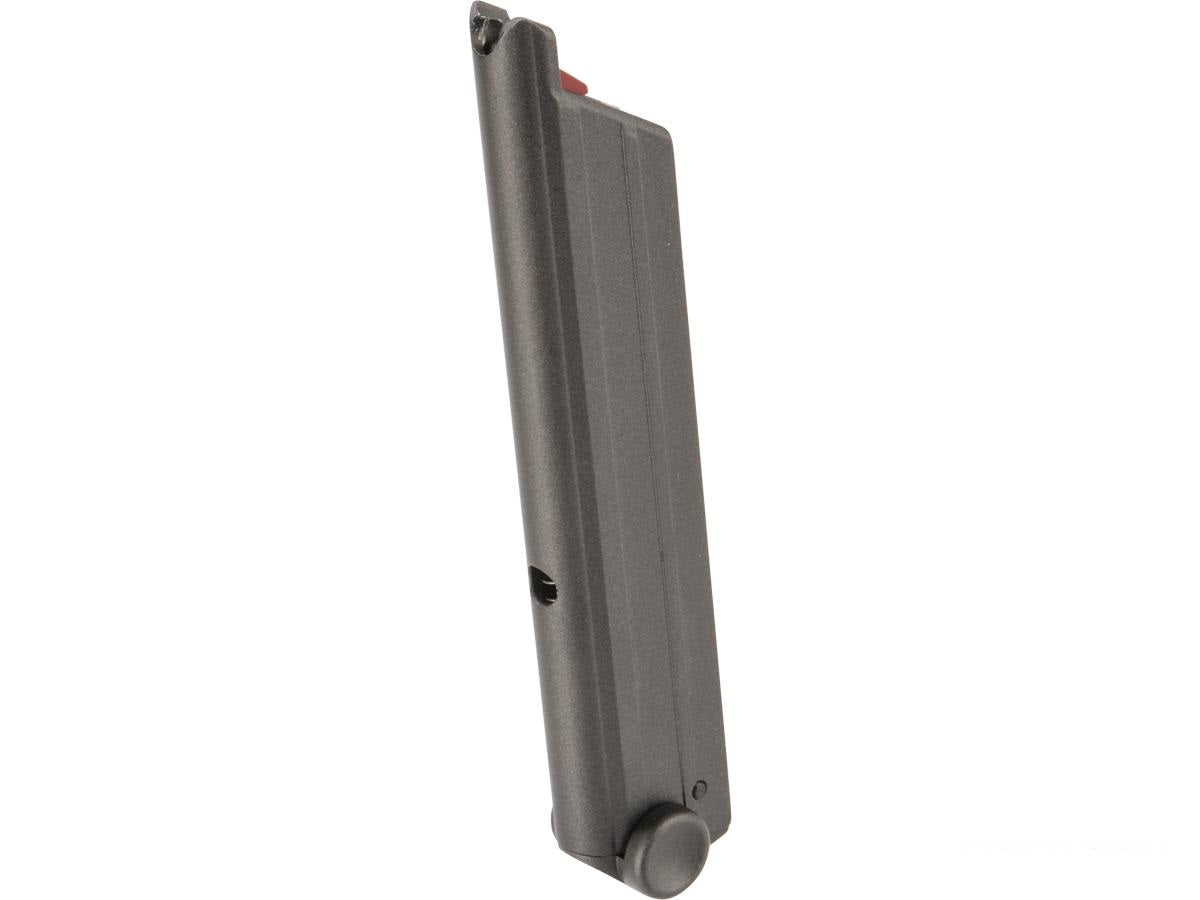 AW Custom Magazine for P08 / Luger Series Airsoft Gas Blowback Pistols (Black)