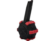 AW Custom Drum Magazine for Gas Blowback Airsoft Pistols & Rifles (TM Hi-Capa)