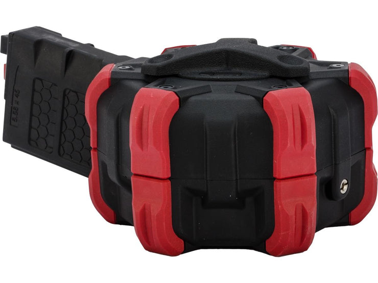 AW Custom Drum Magazine for Gas Blowback Airsoft Pistols & Rifles (WE Open Bolt M4)