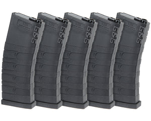 G&G Polymer 120rd Mid-Cap Magazine for M4 / M16 Series Airsoft AEG Rifles