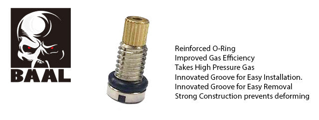 BAAL Reinforced Fill valve for WE HFC KJW Airsoft GBB and GBR Magazines