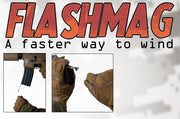 CYMA FlashMag Hi-Cap Magazine for AK Series Airsoft AEG Rifles (Color: Black / 520rd / AK74-Style)