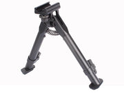 AIM Sports Compact Bipod with Height Adjustment for RIS