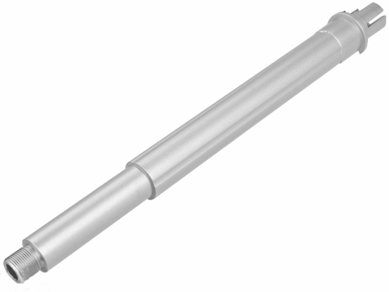 APS 9" ASR CNC Silver Outer Barrel for M4 / M16 Series Airsoft AEG Rifles