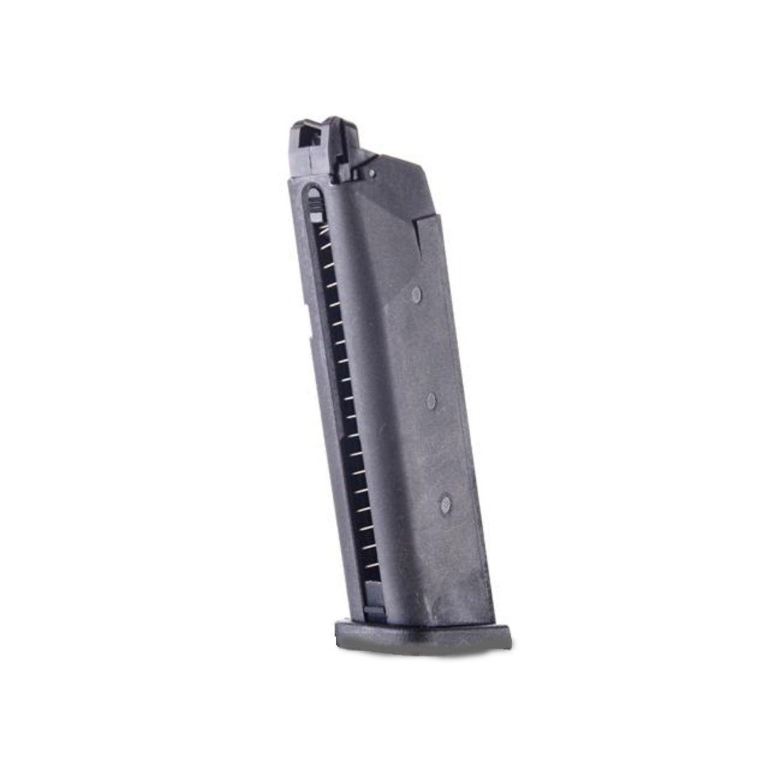 SOCOM Gear 25rd Magazine for SAI BLU ISSC M22 VX7 Glock (VFC) & Compatible Airsoft Gas Blowback Pistols (Model: Standard / Green Gas)