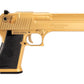 WE-Tech Desert Eagle .50 AE Full Metal Gas Blowback Airsoft Pistol by Cybergun (Gold Tiger stripe / CO2)