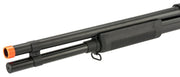 CYMA Standard Full Metal M870 3-Round Burst Multi-Shot Shell Loading Airsoft Shotgun (Model: Full Stock Full Metal)