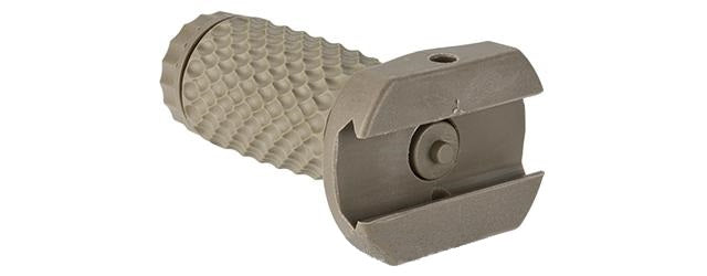 G&P Tactical Rubber Vertical Grip (Pattern: Golf Ball Pattern / Short / Sand)