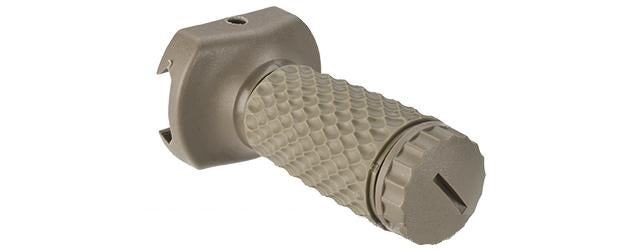 G&P Tactical Rubber Vertical Grip (Pattern: Golf Ball Pattern / Short / Sand)