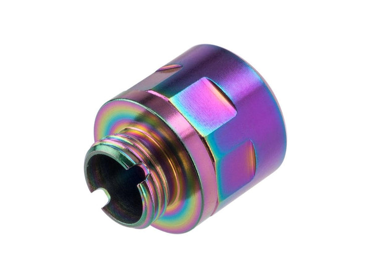 CowCow Technology CNC Stainless Steel Threaded Suppressor Adapter for TM Pistol Barrels