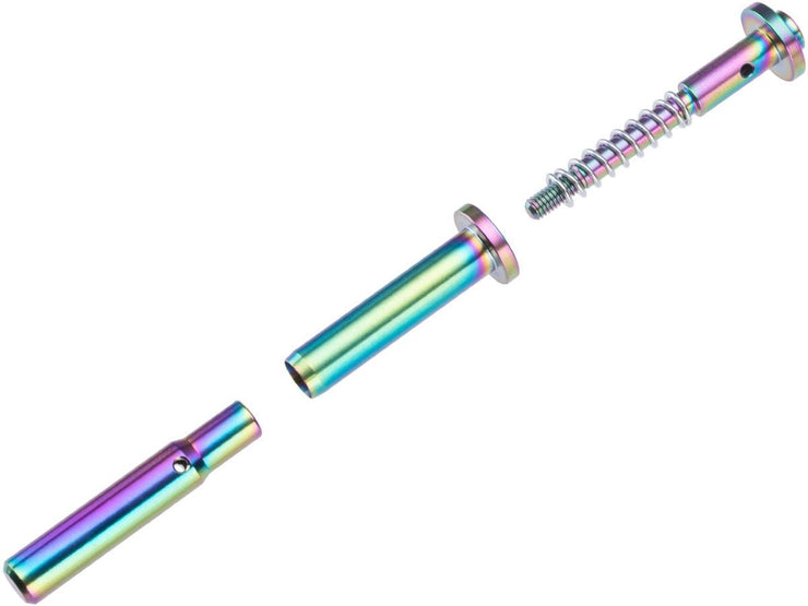 CowCow Technology CNC Stainless Steel Adjustable Spring Guide Rod for TM Hi-Capa Pistols