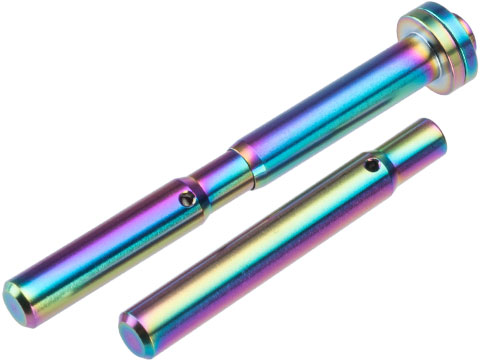 CowCow Technology CNC Stainless Steel Adjustable Spring Guide Rod for TM Hi-Capa Pistols