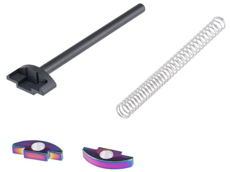 CowCow Technology CNC Aluminum Guide Rod Set for Action Army AAP-01 Gas Blowback Airsoft Pistols