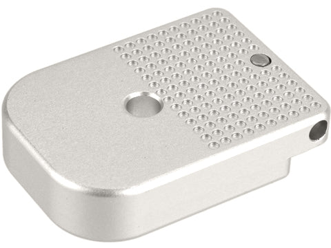 CowCow Technology CNC Aluminum Dot Matrix Magazine Base Plate for TM Hi-Capa Pistols
