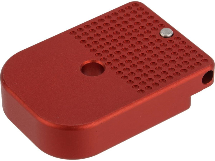CowCow Technology CNC Aluminum Dot Matrix Magazine Base Plate for TM Hi-Capa Pistols