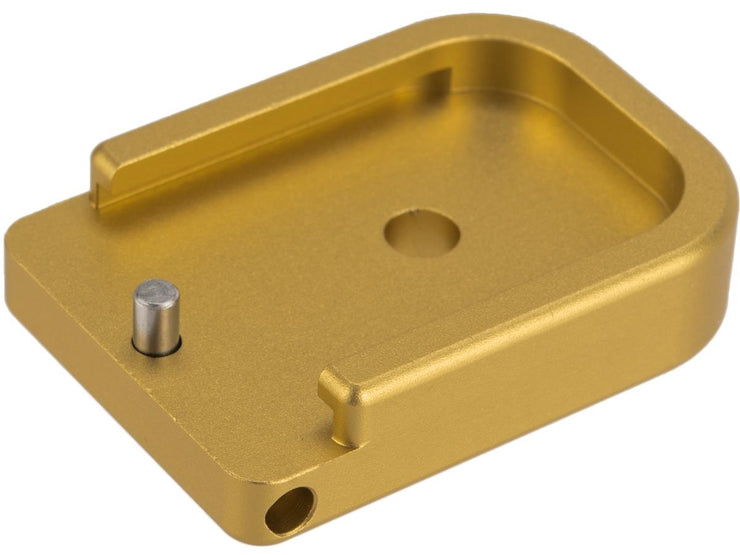 CowCow Technology CNC Aluminum Dot Matrix Magazine Base Plate for TM Hi-Capa Pistols