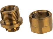 CowCow Technology CNC Stainless Steel Threaded Suppressor Adapter for TM Pistol Barrels
