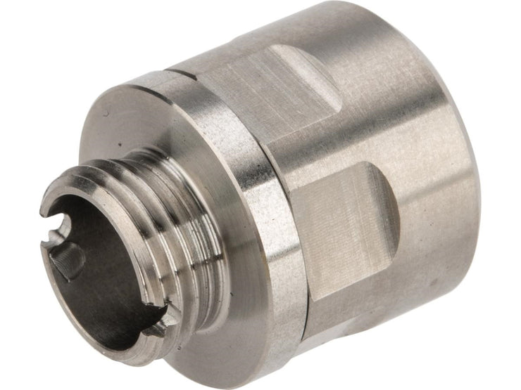CowCow Technology CNC Stainless Steel Threaded Suppressor Adapter for TM Pistol Barrels
