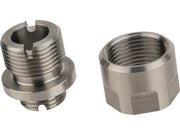 CowCow Technology CNC Stainless Steel Threaded Suppressor Adapter for TM Pistol Barrels