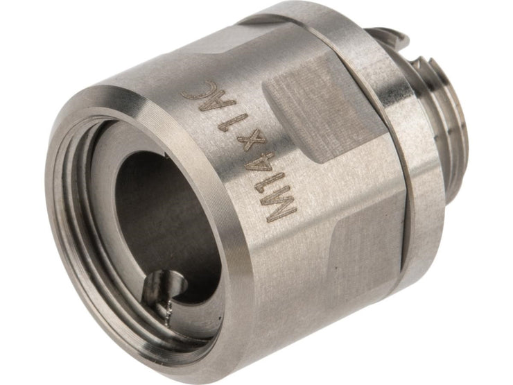 CowCow Technology CNC Stainless Steel Threaded Suppressor Adapter for TM Pistol Barrels