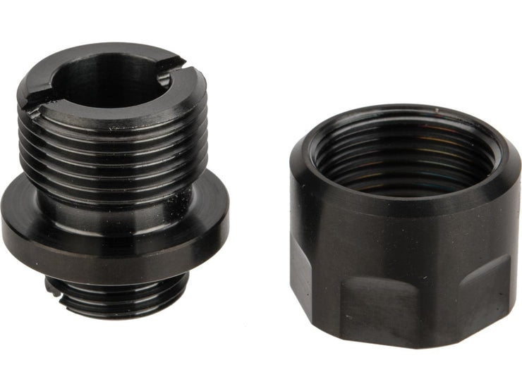 CowCow Technology CNC Stainless Steel Threaded Suppressor Adapter for TM Pistol Barrels