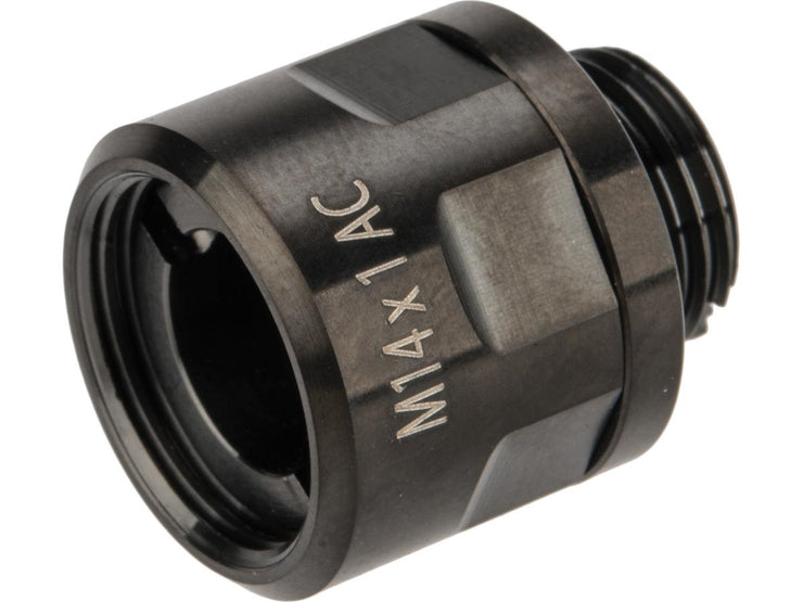 CowCow Technology CNC Stainless Steel Threaded Suppressor Adapter for TM Pistol Barrels