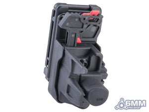 6mmProShop CTM Speed Draw Holster for Hi-CAPA Gas Airsoft Pistols (Color: Black)