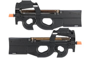 FN Herstal Licensed P90 Full Size Metal Gearbox Airsoft AEG w/ Built-In Red Dot